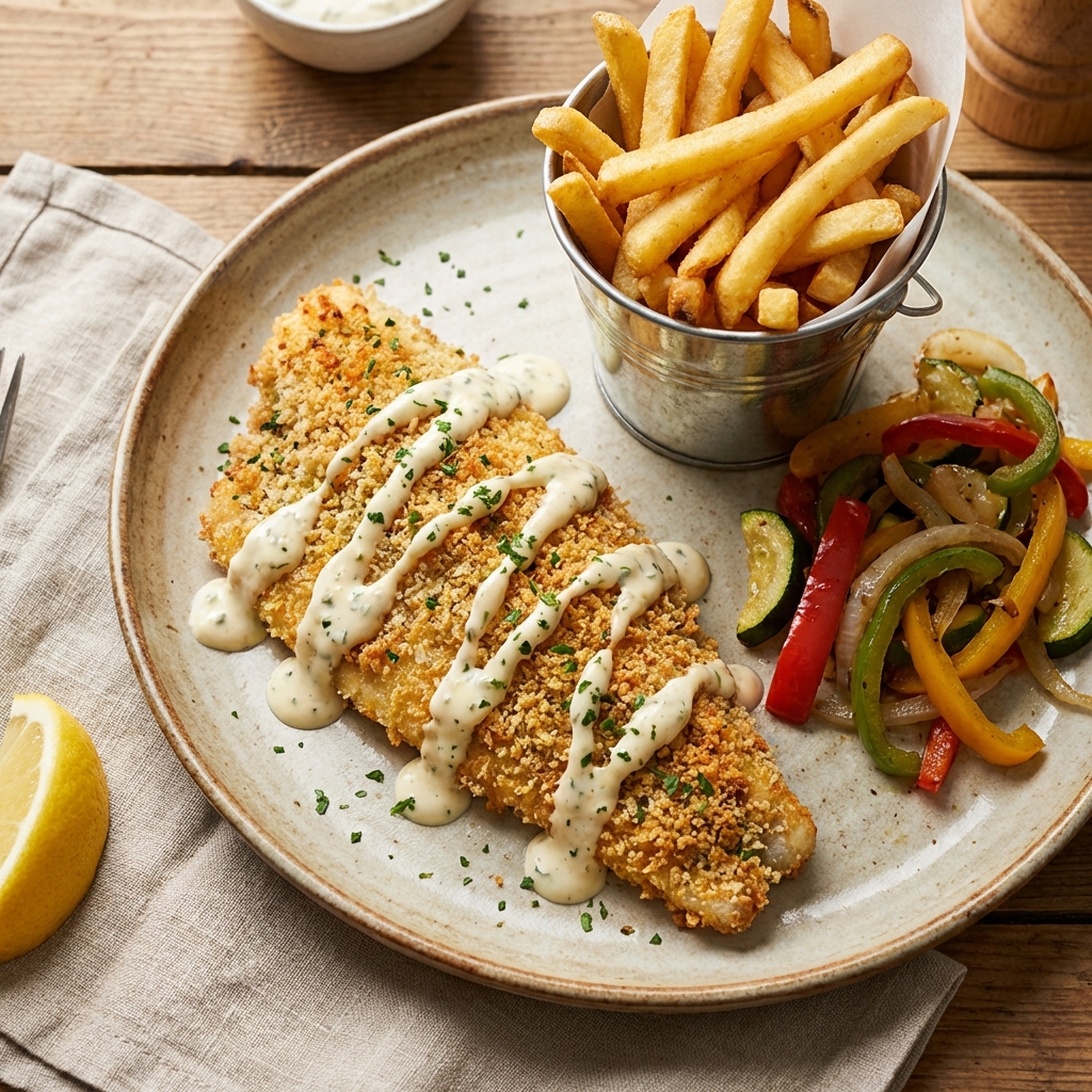 Crusted Baked Fish