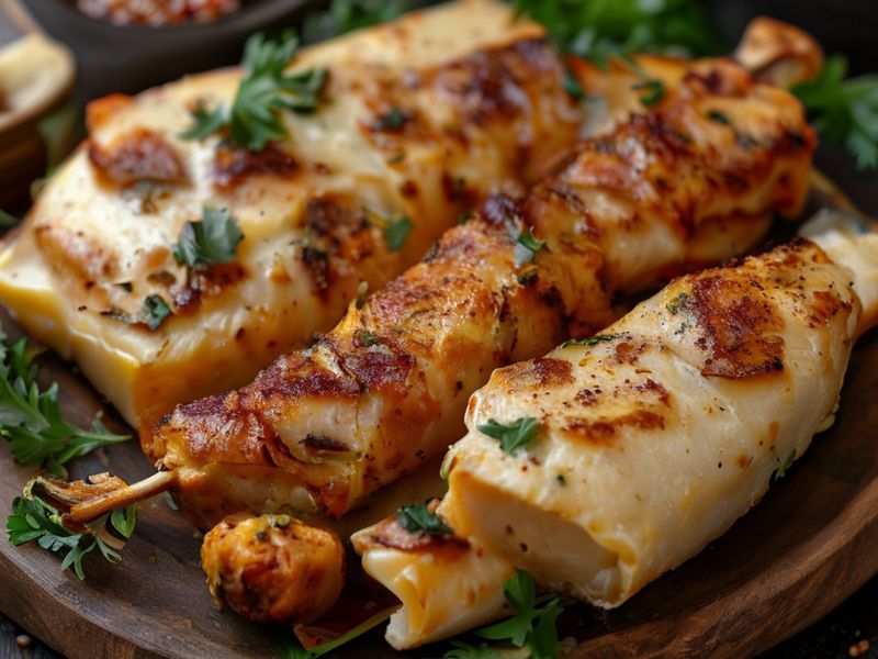 Chicken Cheese Kabab